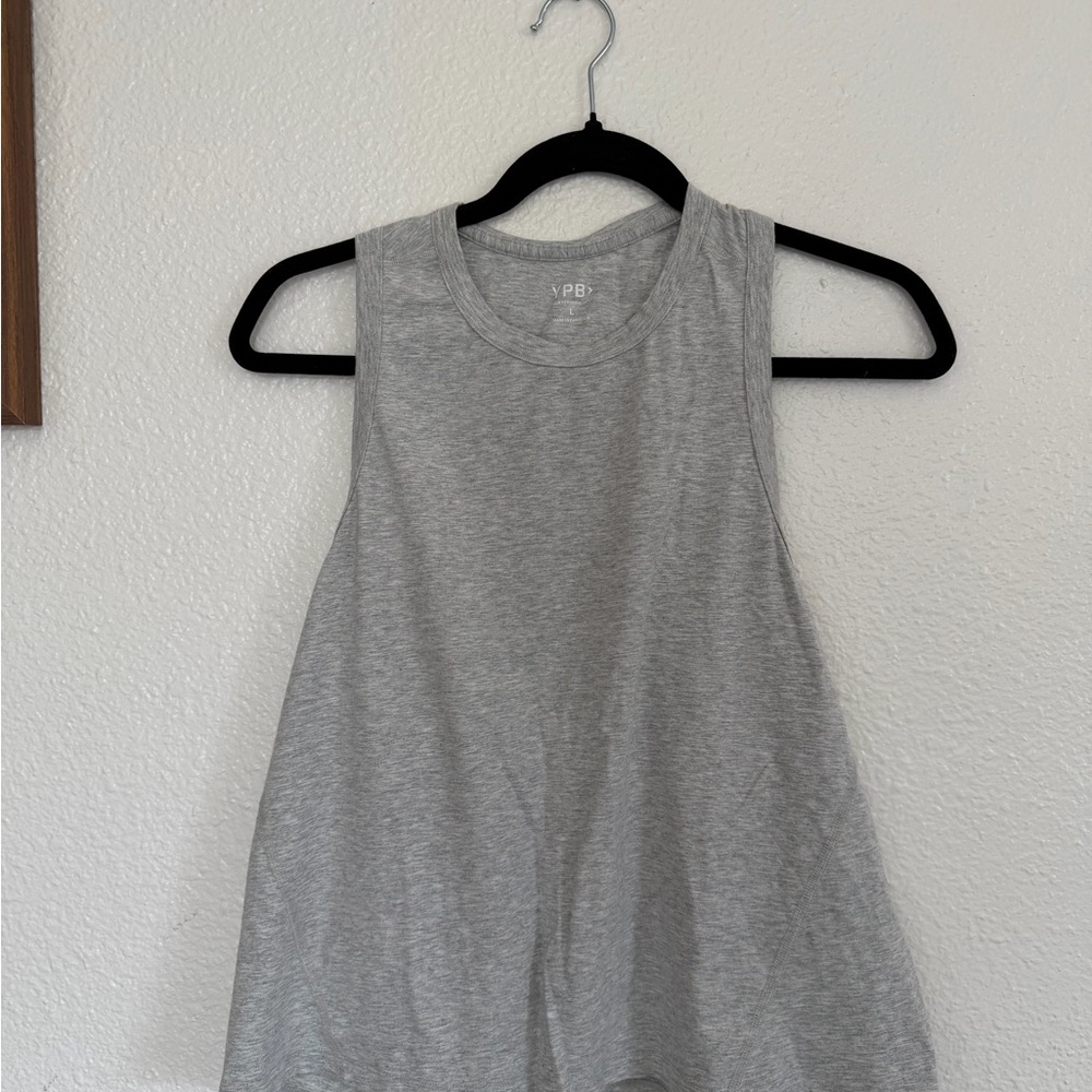 Classic Gray Muscle Tee for Women